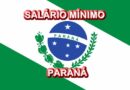 Valor do Salário Mínimo 2008 no Paraná – PR