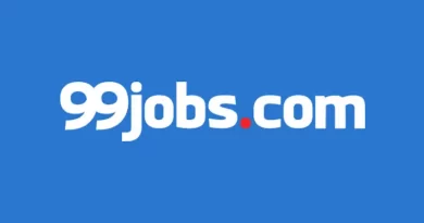 Logotipo da 99jobs, plataforma online de recrutamento e seleção.